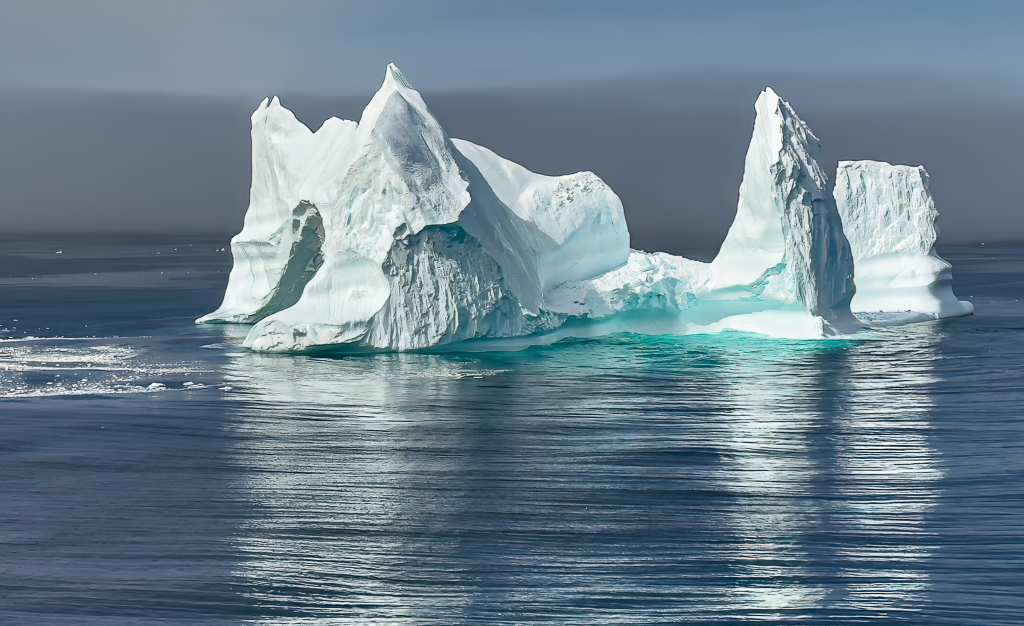 Labrador Sea Iceberg by Adrian Binney