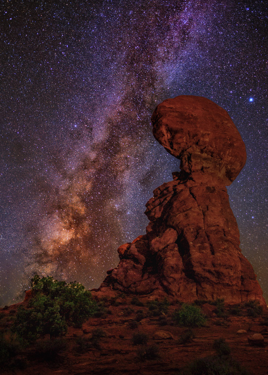 Balance rock by Butch Mazzuca