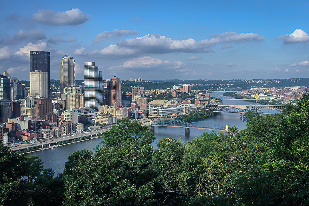 Downtown Pittsburgh from Mt Washington