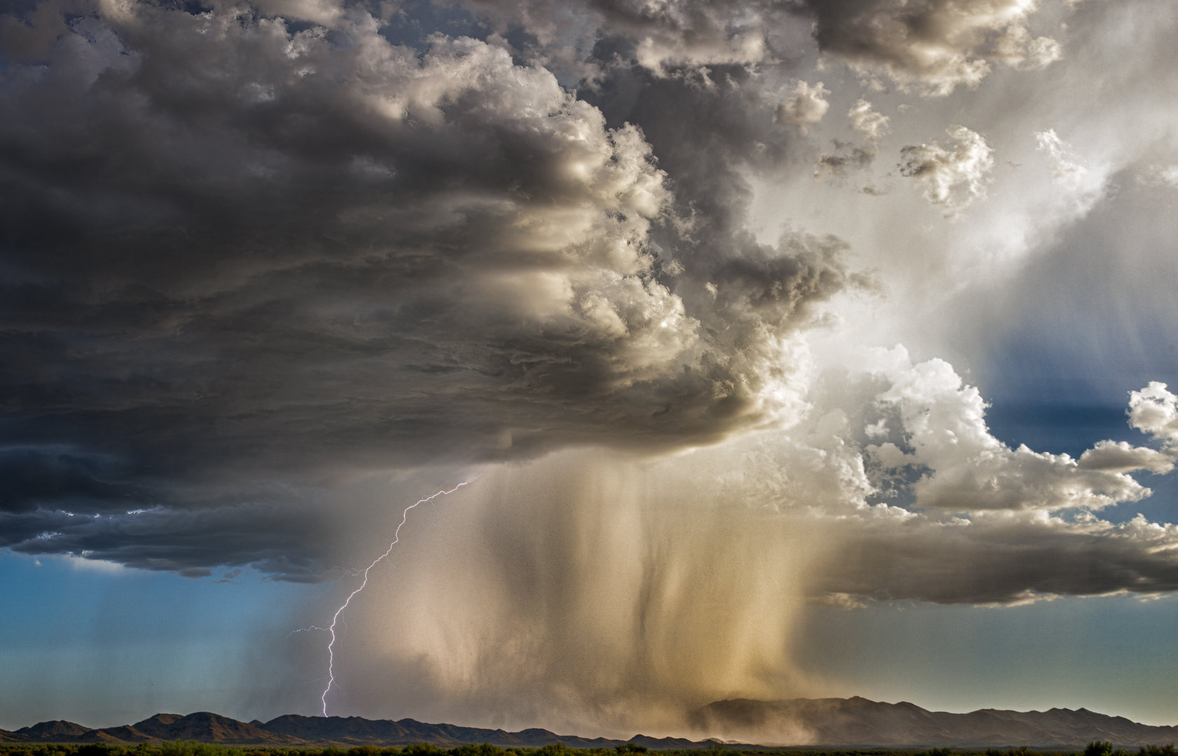 Monsoon Storm by Butch Mazzuca