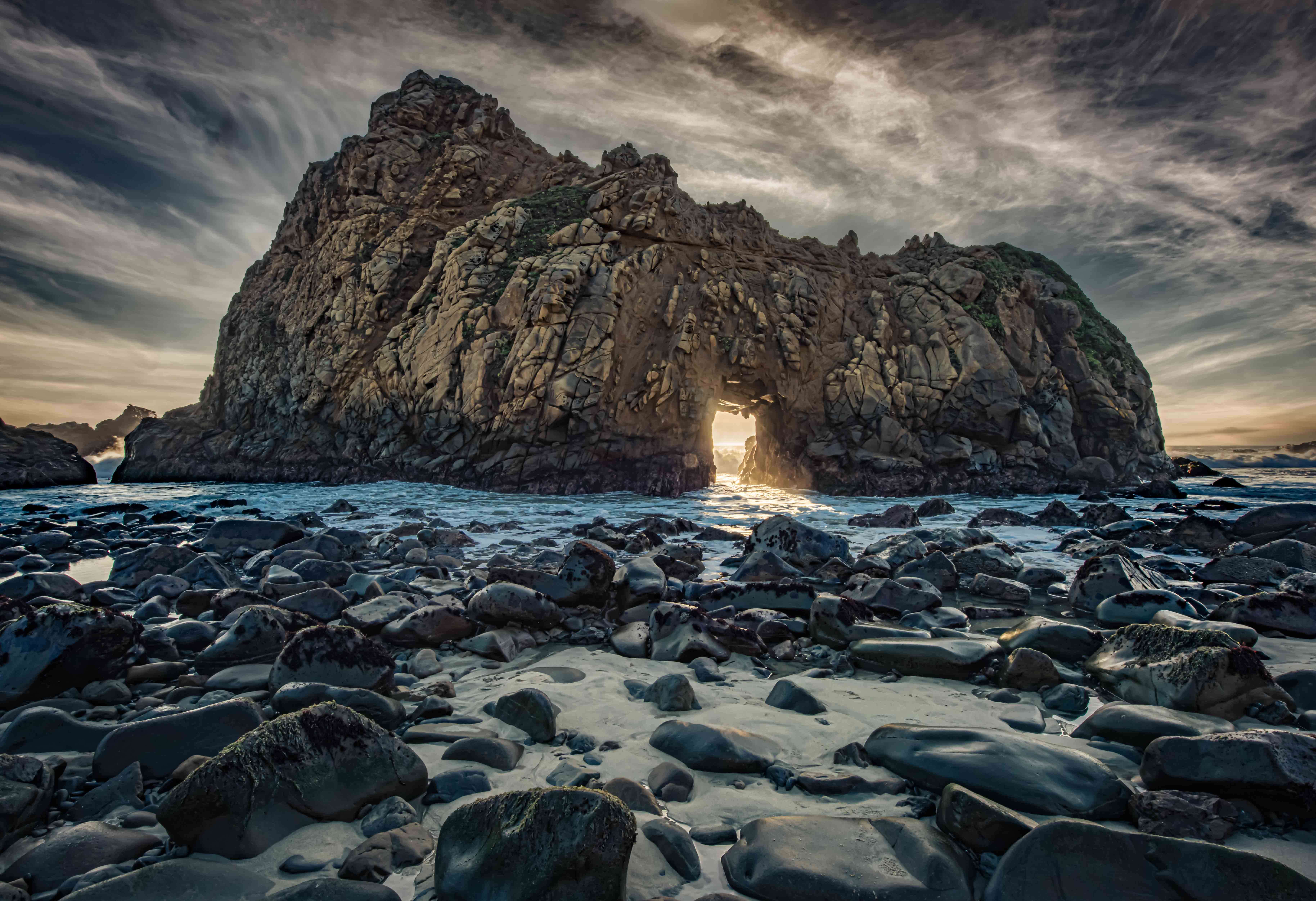 Pfeiffer Beach by Raymond Tice