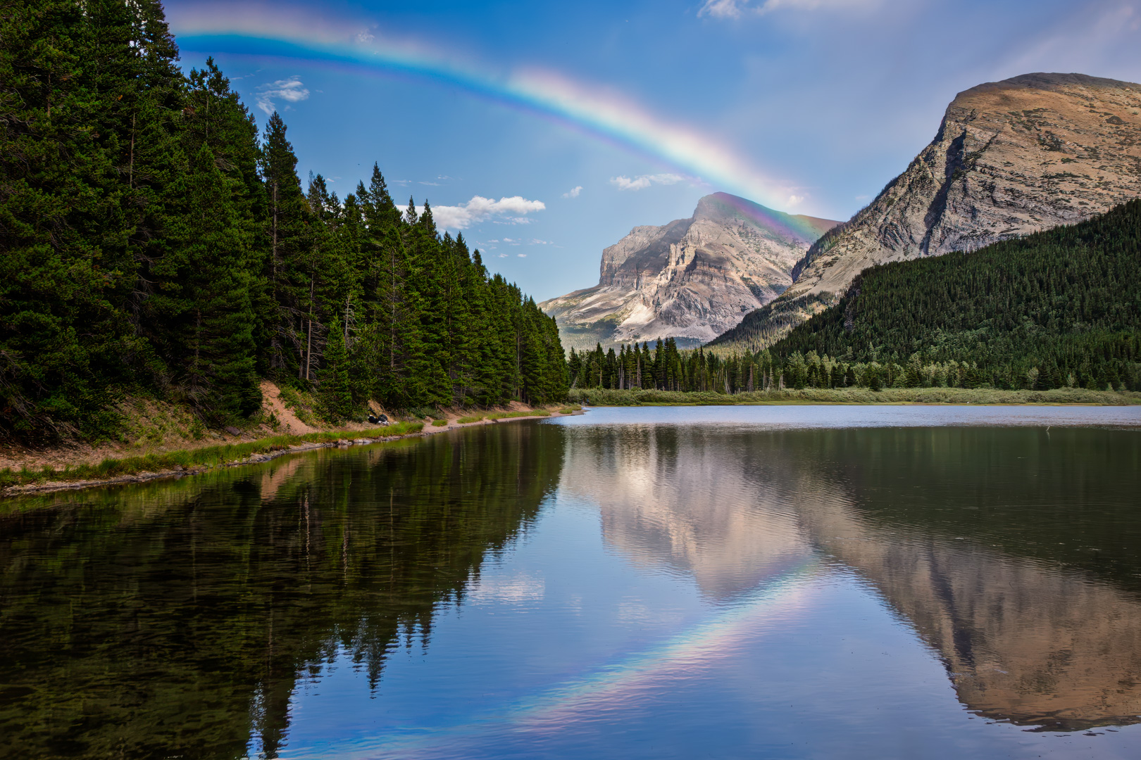 Two Medicine Lake by Butch Mazzuca