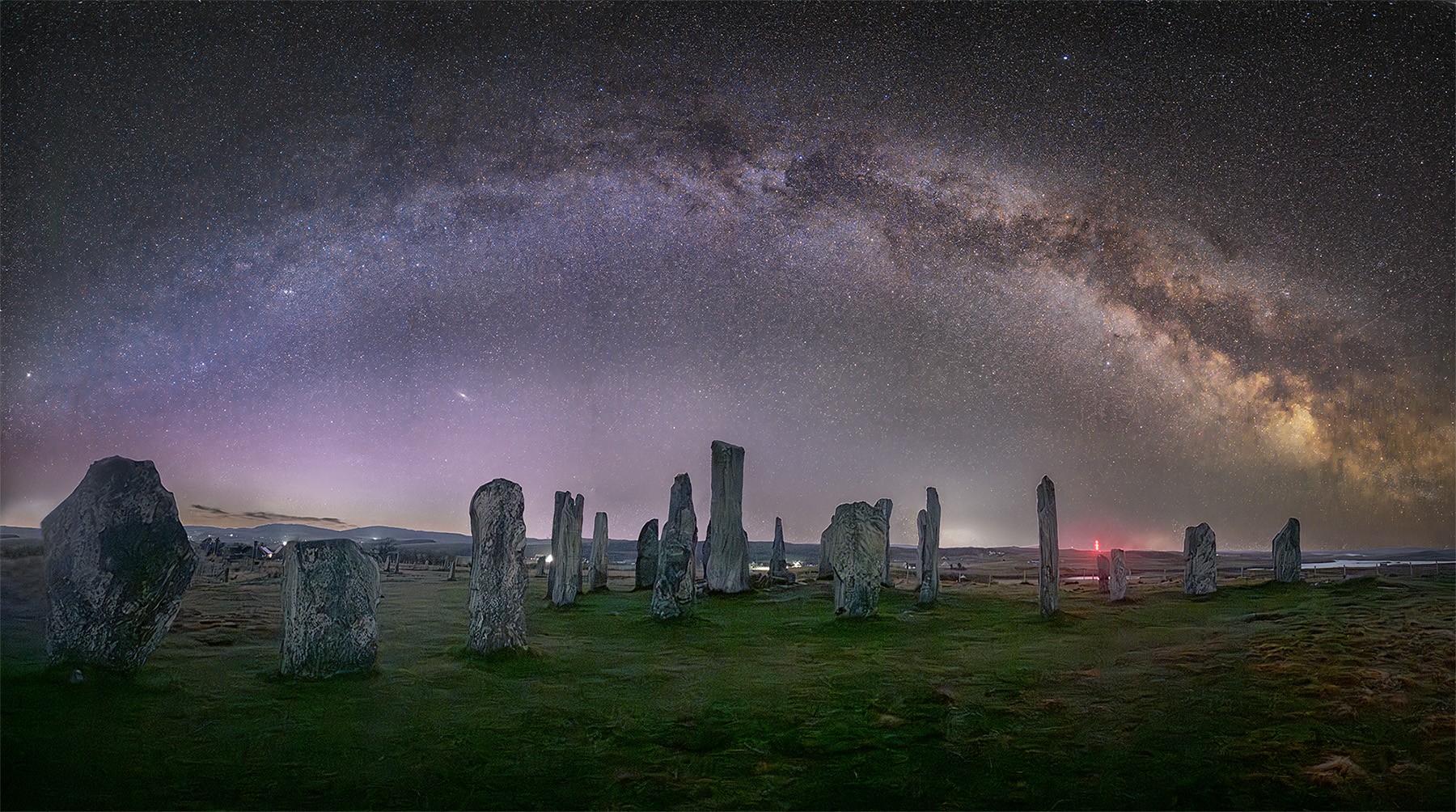 Callanish Panorama by Gordon Watson