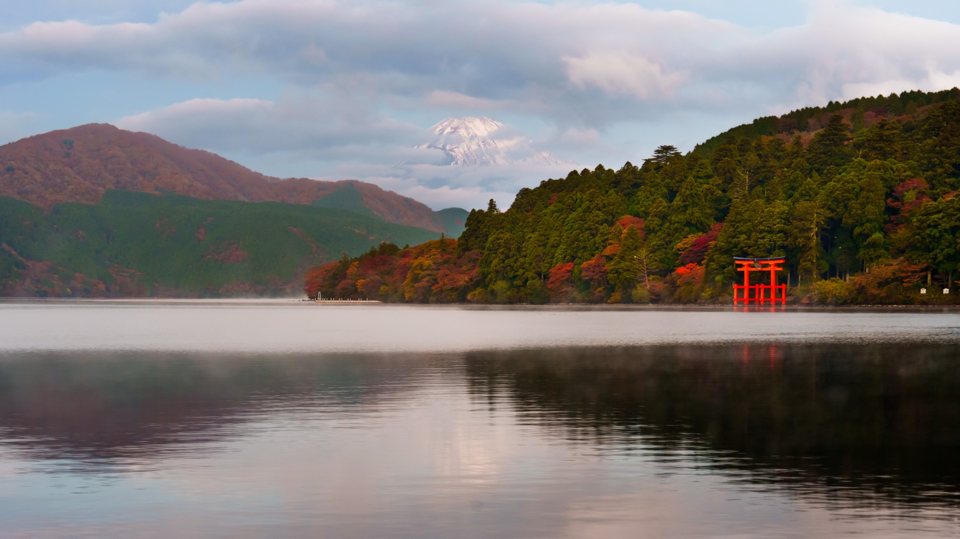 Mt Fuji Sunrise by Sanford Morse