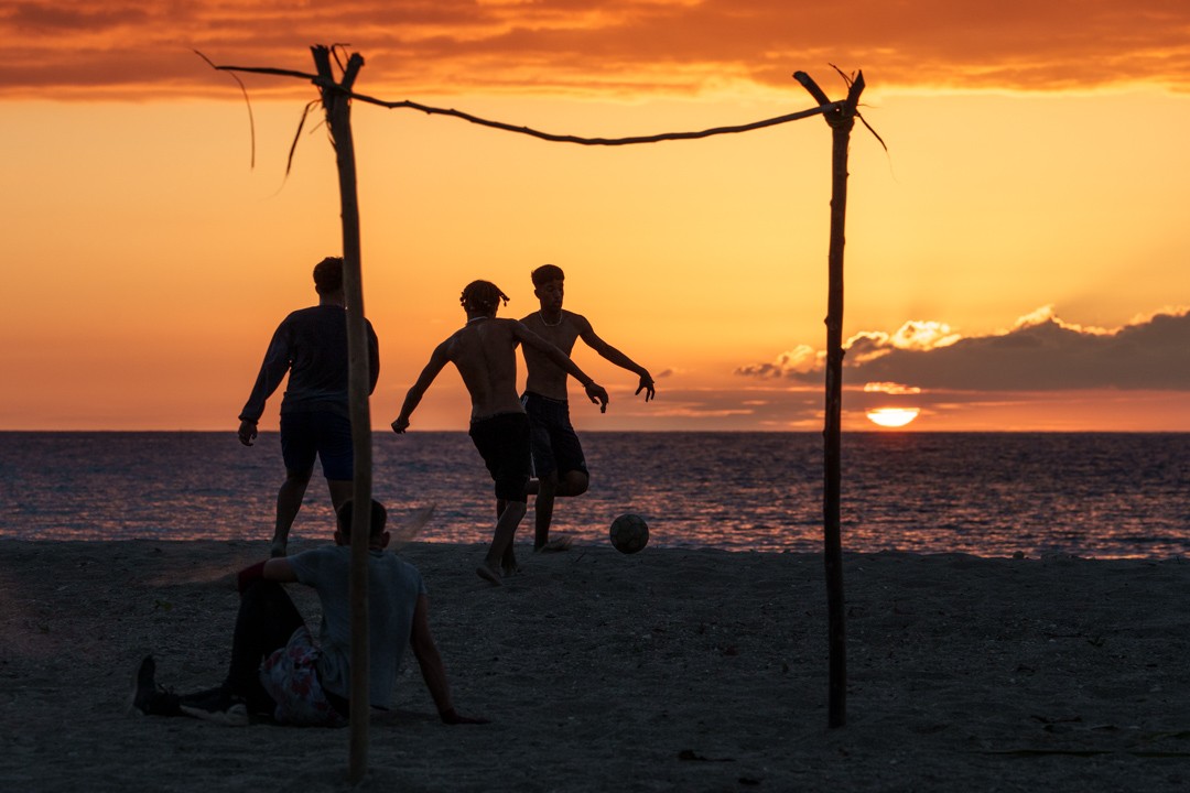 Cuban Sunset by Sanford Morse