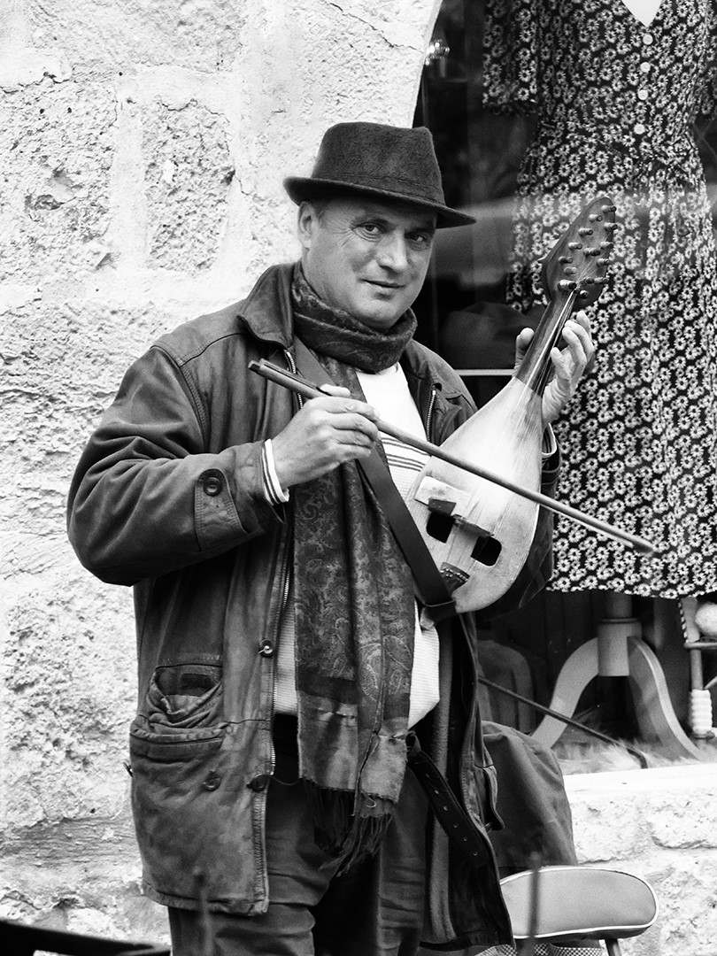 Street Musician by Sophie Pouillon, QPSA