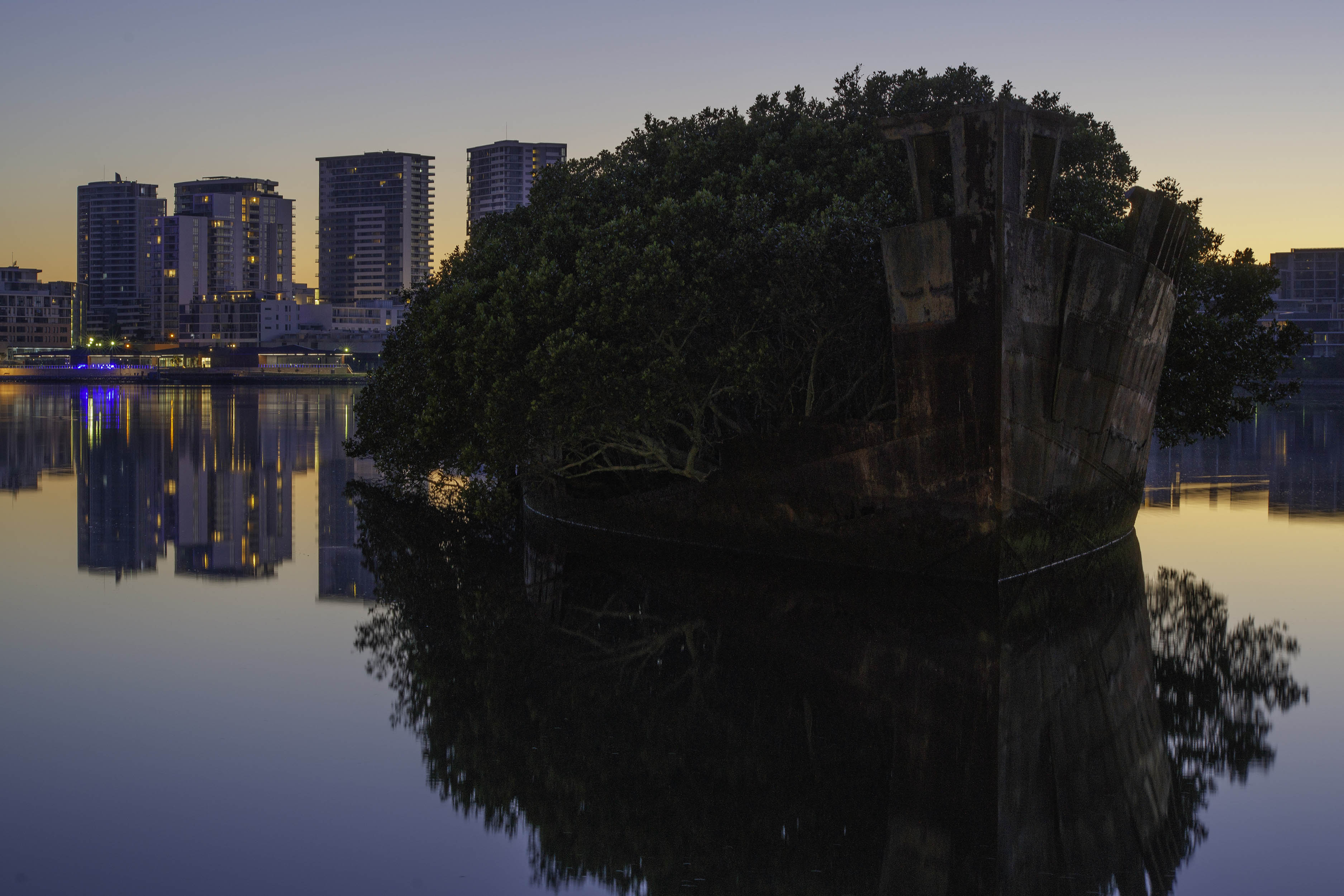 Homebush Bay Wrecks by Ian Cambourne