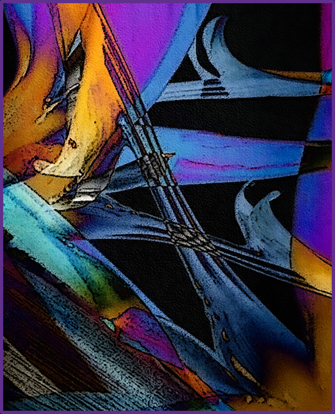 Paradise Abstraction by Jan Handman