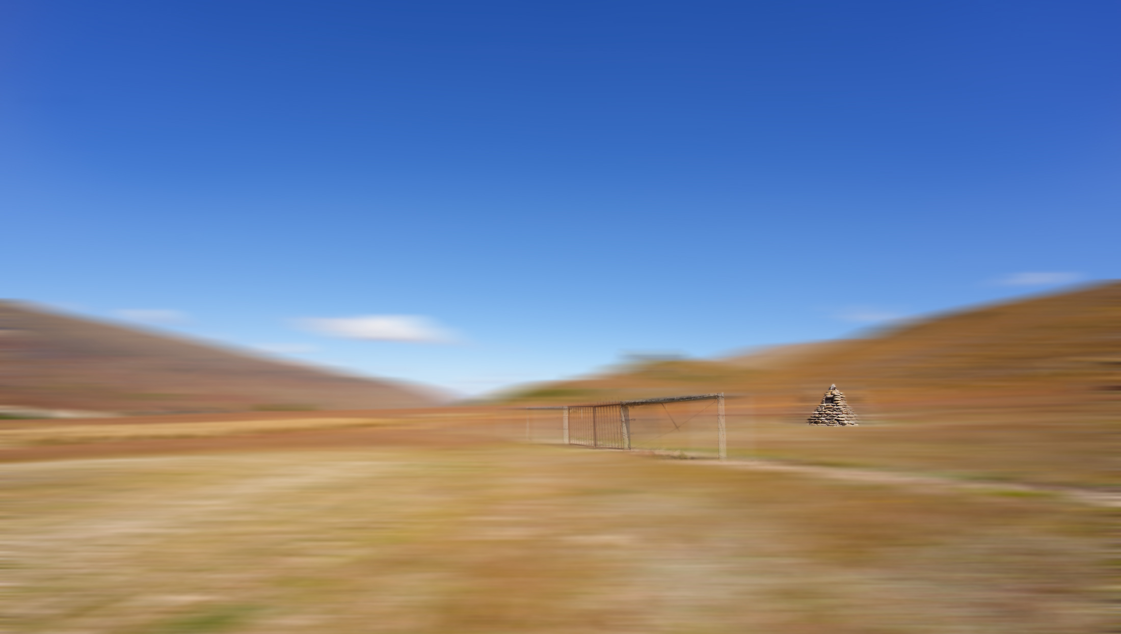Nevis Valley Cemetery by Mary Hinsen
