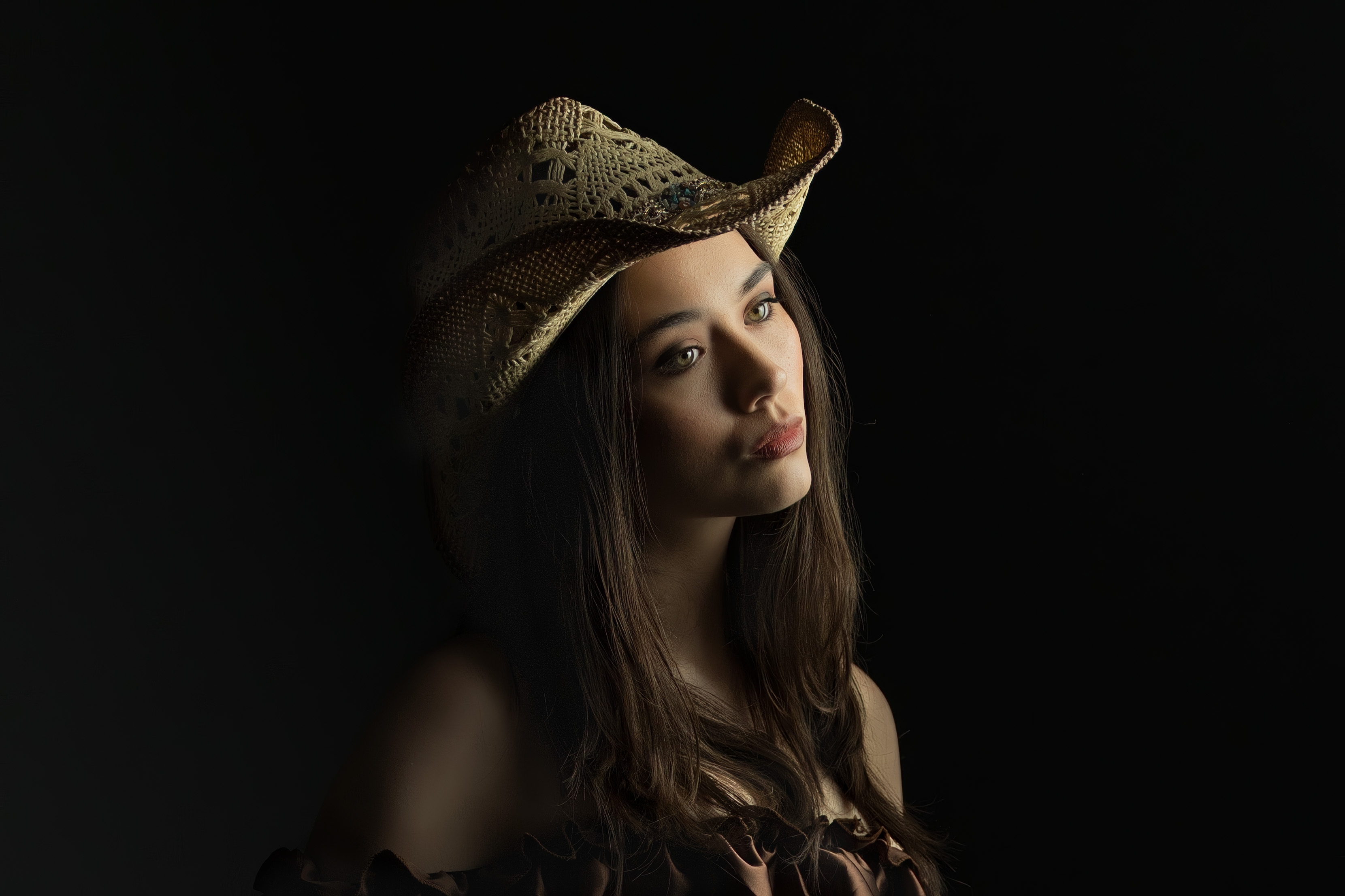 Old time Cowgirl by Brenda Fishbaugh