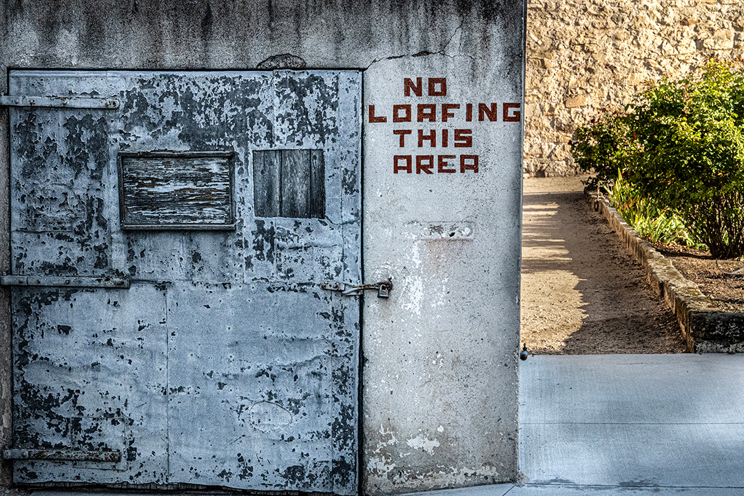 No Loafing by Kathryn Bundy