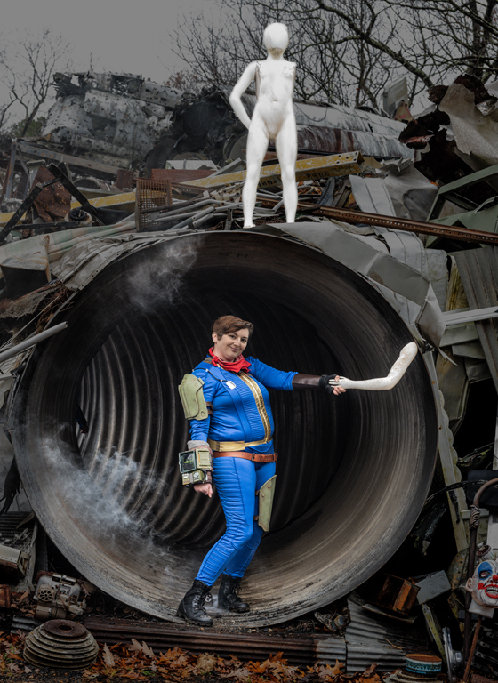 "Dystopian Handshake" by Karl Leck