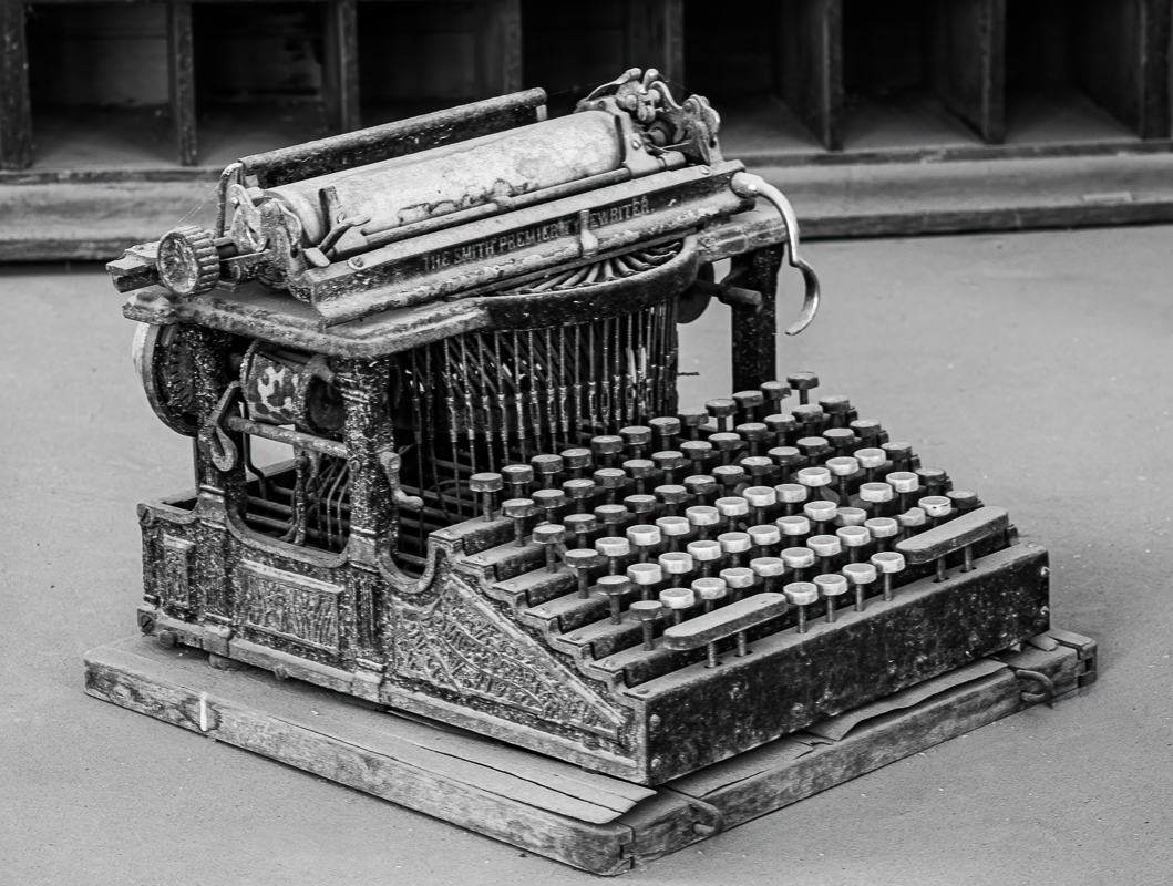 Bodie Typewriter by Lauren Heerschap