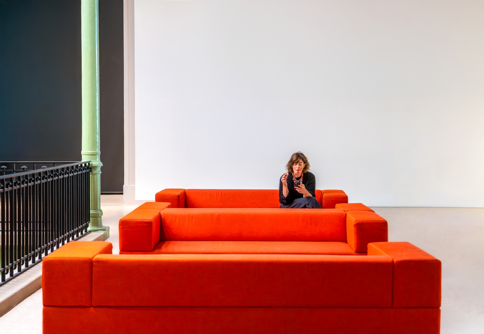 Red Sofa