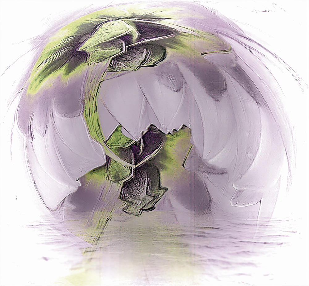 Thirsty Blossom by Peter Newman