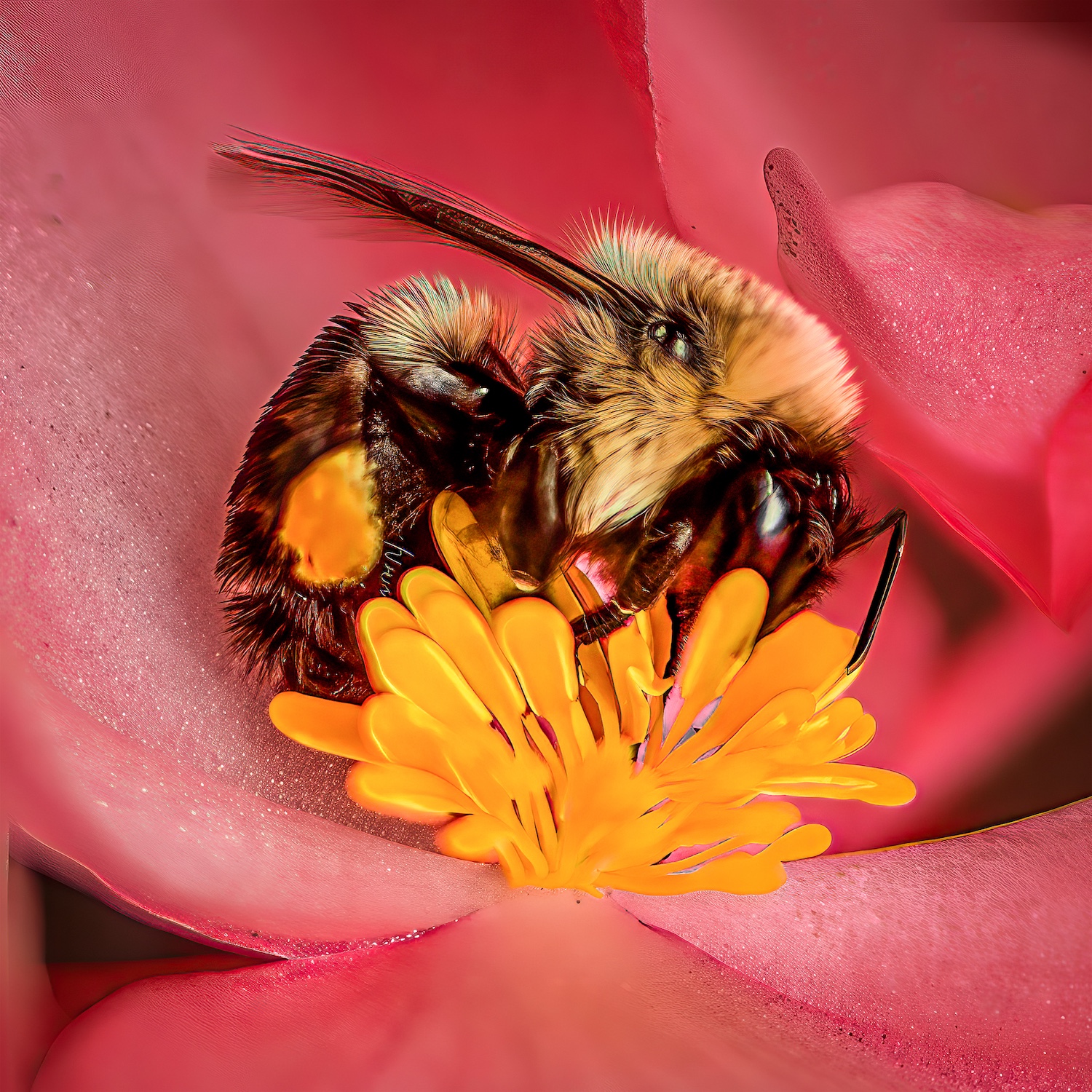 Bees in A Bud