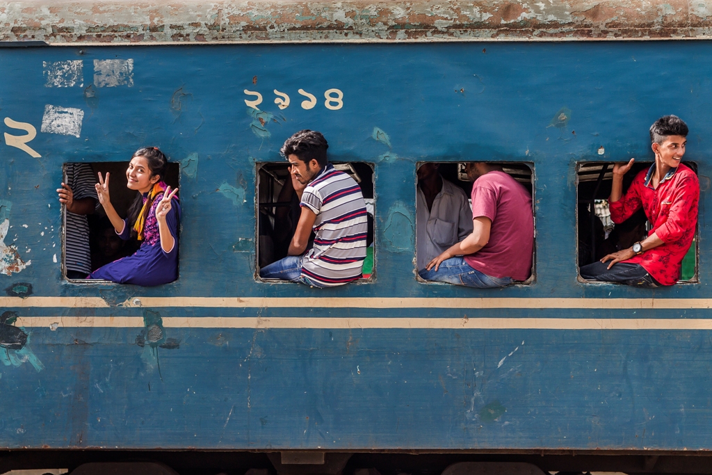 Journey by Train by Sanchayan Chowdhury