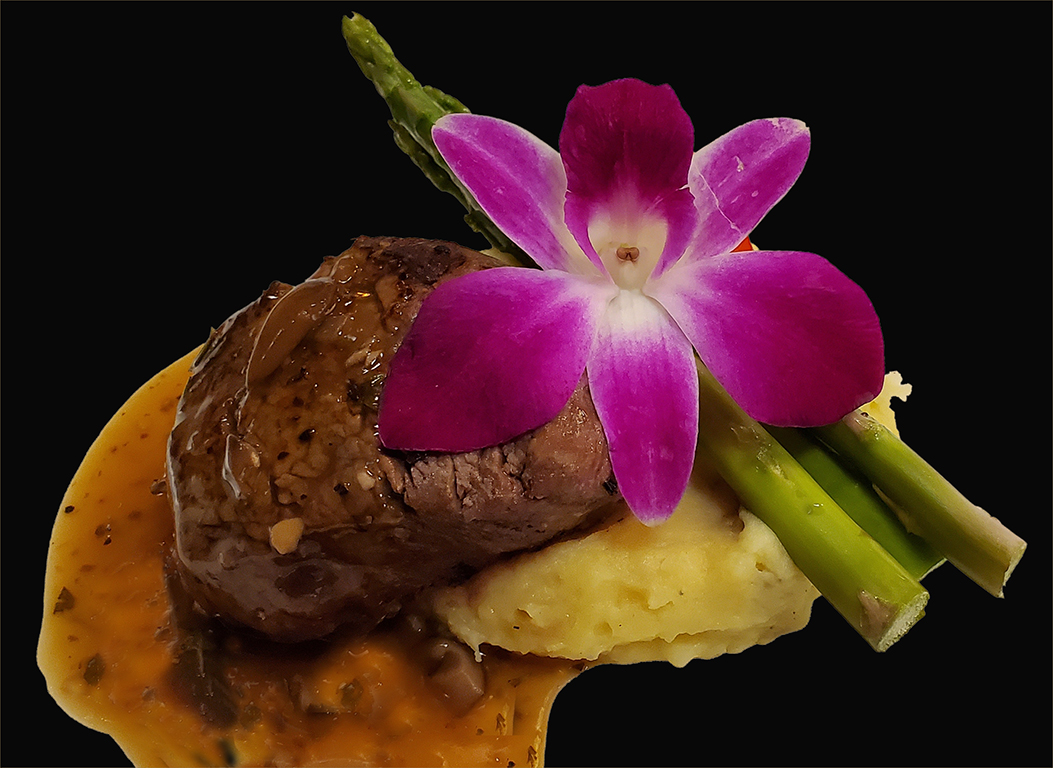 PSA Banquet Dinner Plate by Marti Buckely