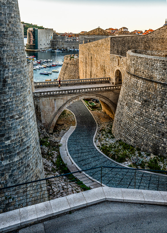 Croatia and boats by Randall Gusdorf