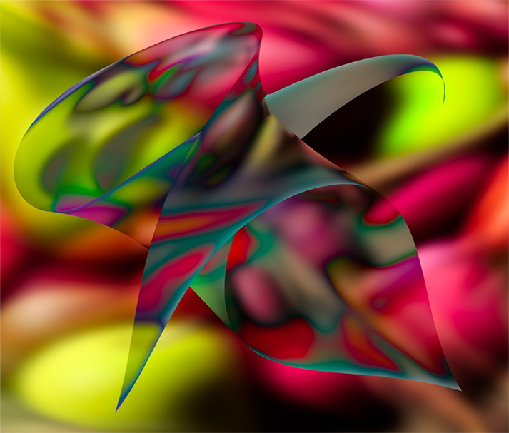 Fruit abstract by Rose Norman