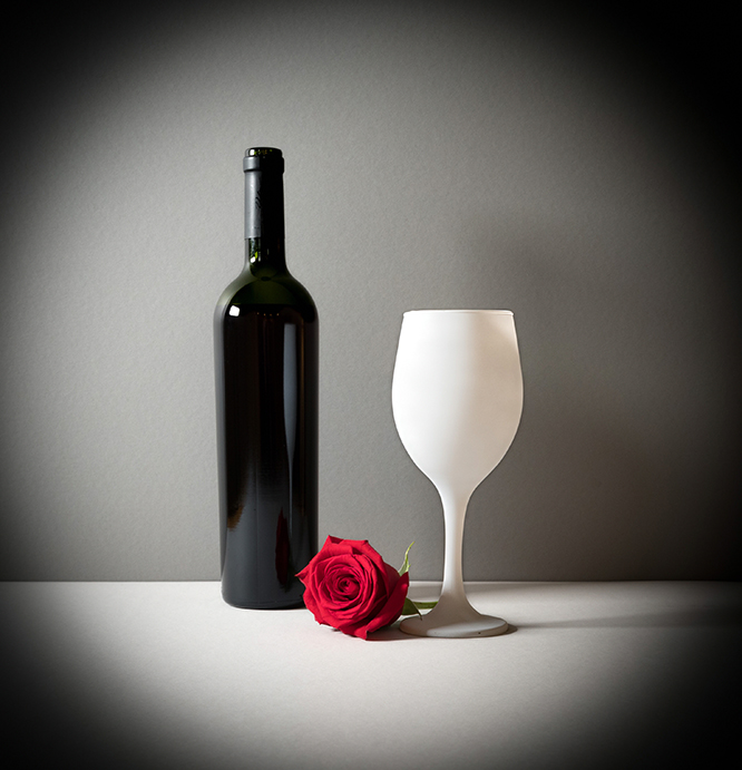 Wine and Rose by Kurt Reinhard