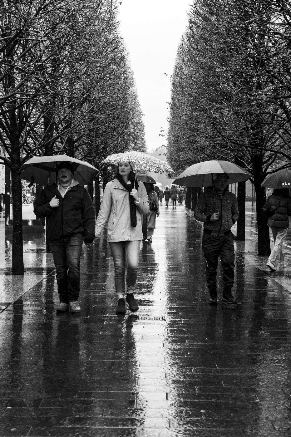 Walking In The Rain  by Adi Ben-Senior