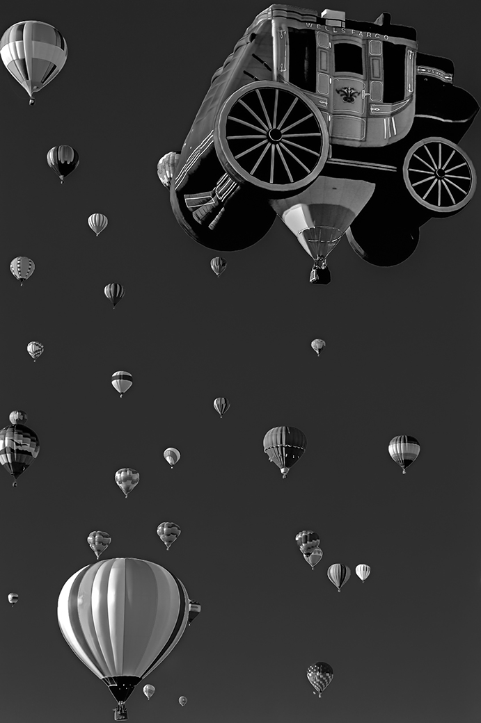 International Balloon Festival, New Mexico by Debasish Raha