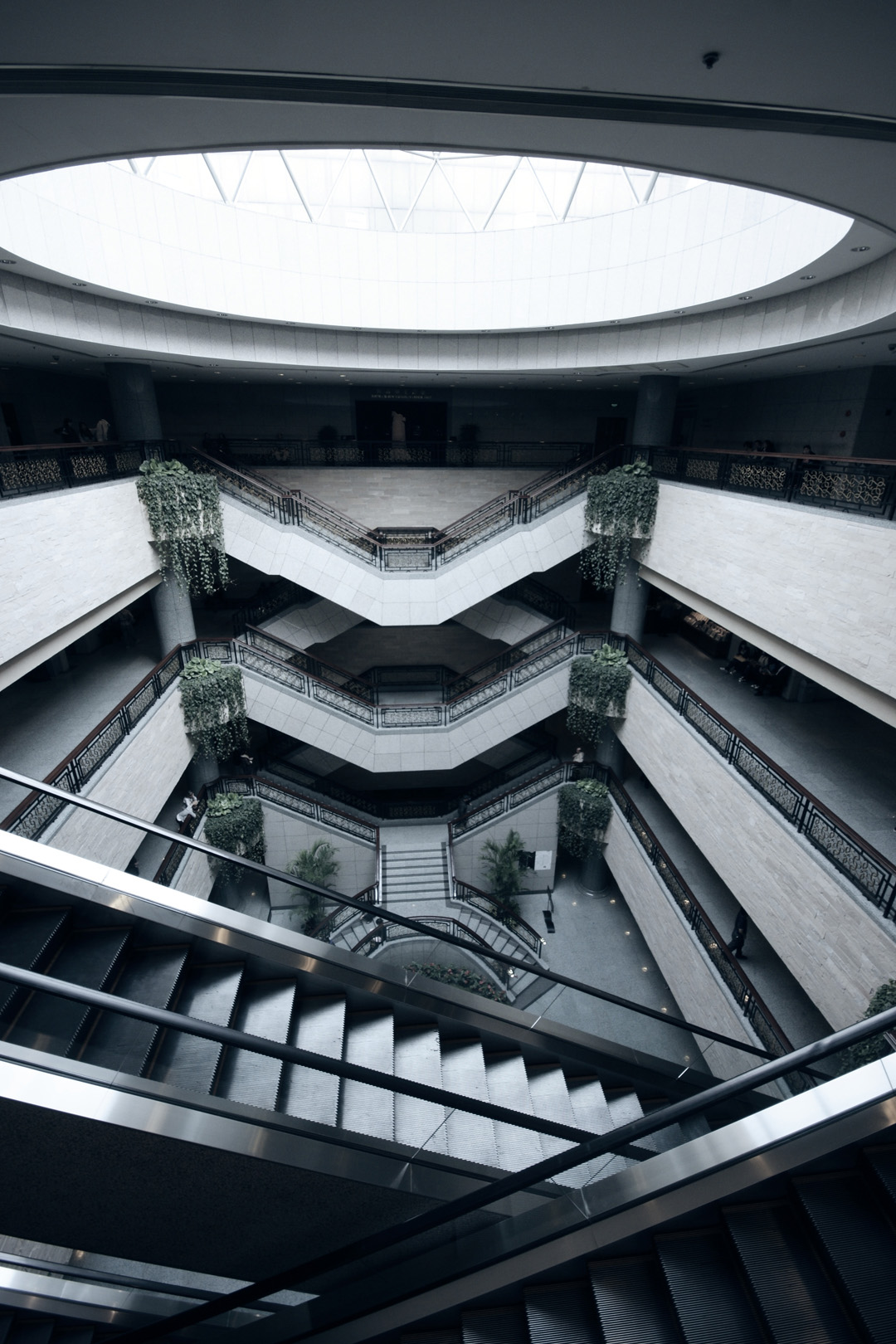 Shopping Mall by Bill Vogel