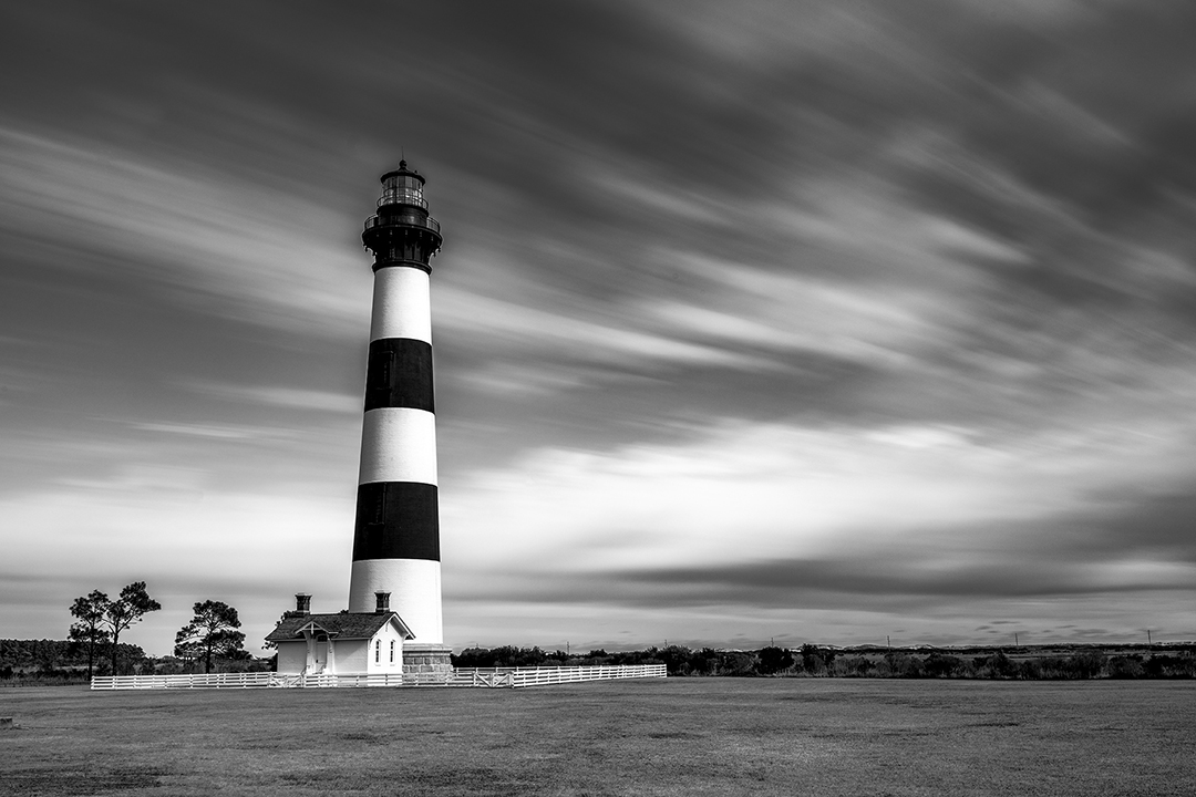 The lighthouse of Body Island OBX, NC. by Adi Ben-Senior