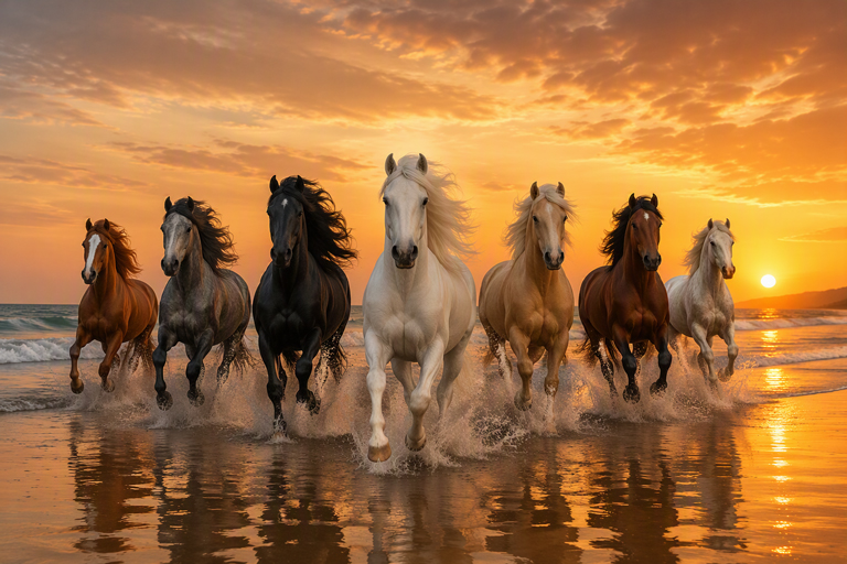 There's something incredibly peaceful about being around horses. by Boskee Selarka