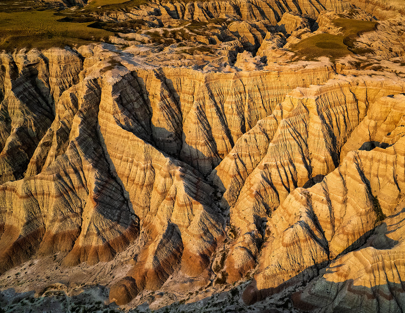 Sunrise in the Badlands by Pete Scifres