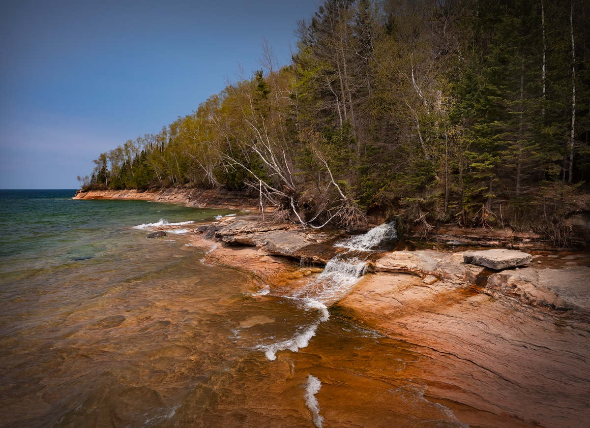 Along Lake Superior by Drema Swader