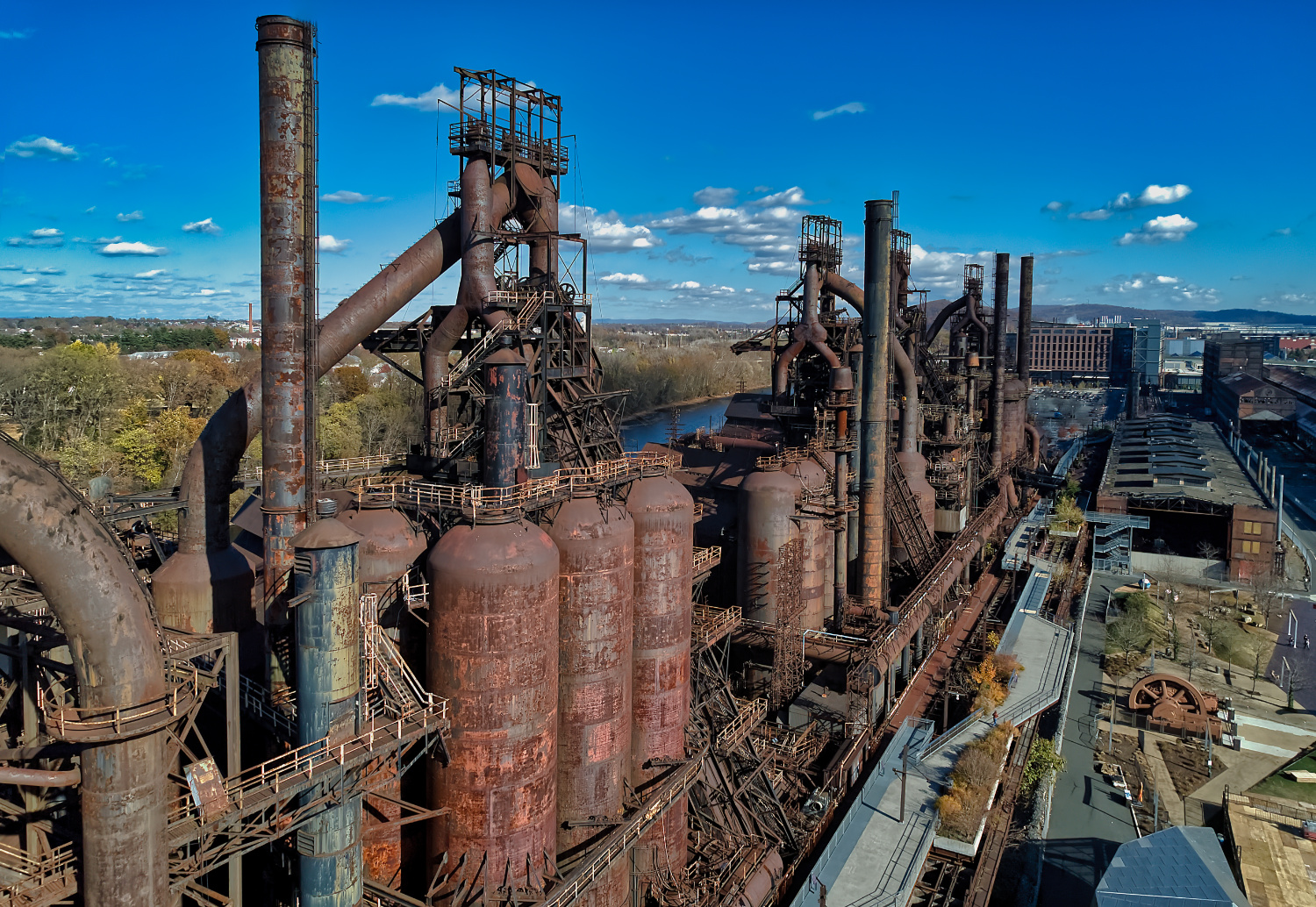 The Steel Stacks by Richard Stauber