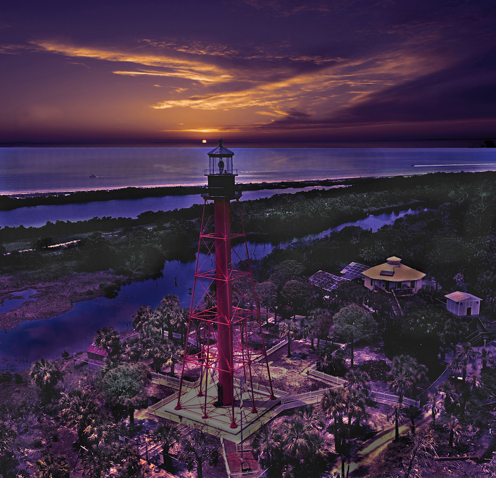 Anclote Light House by Mike Fernandez