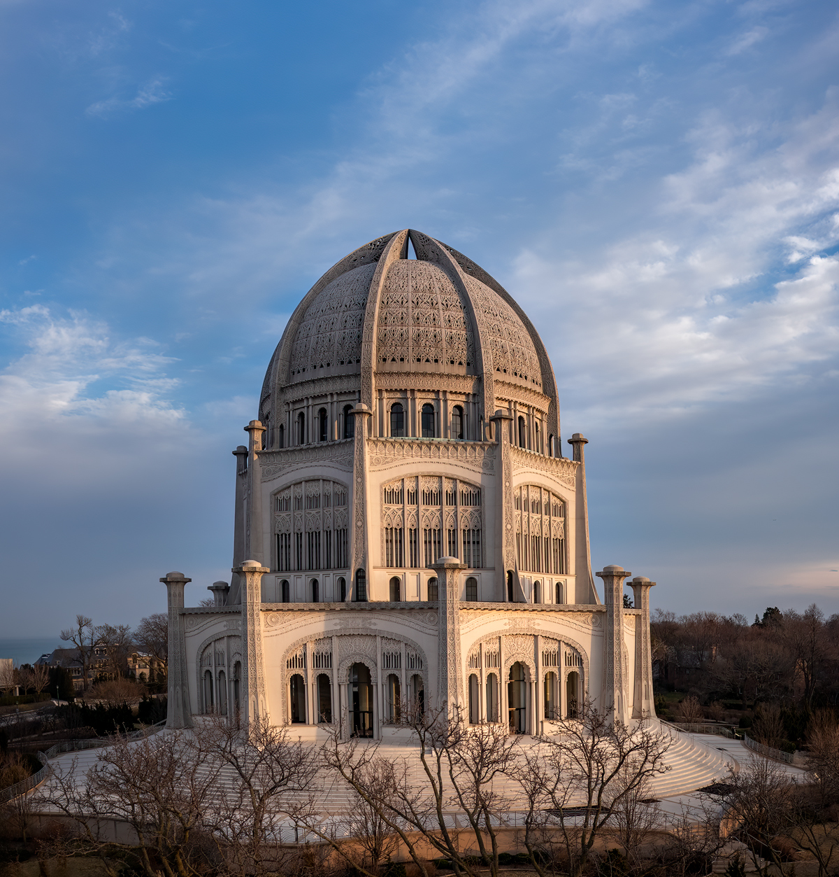 Baha'i Temple by Drema Swader