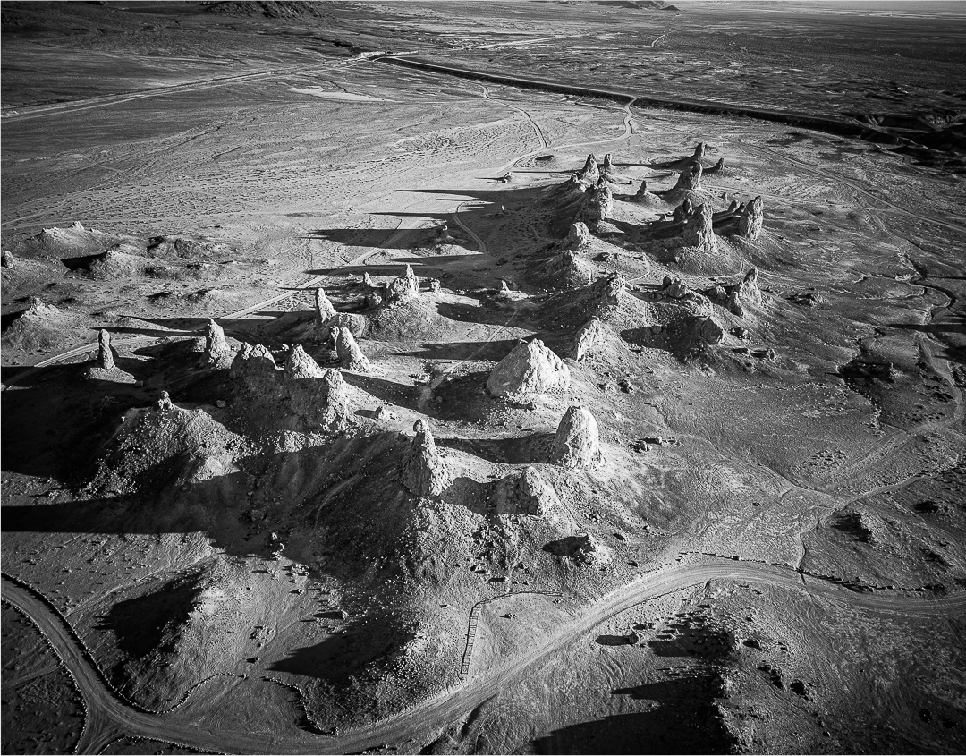 Trona in Black and White by Alex Andrews