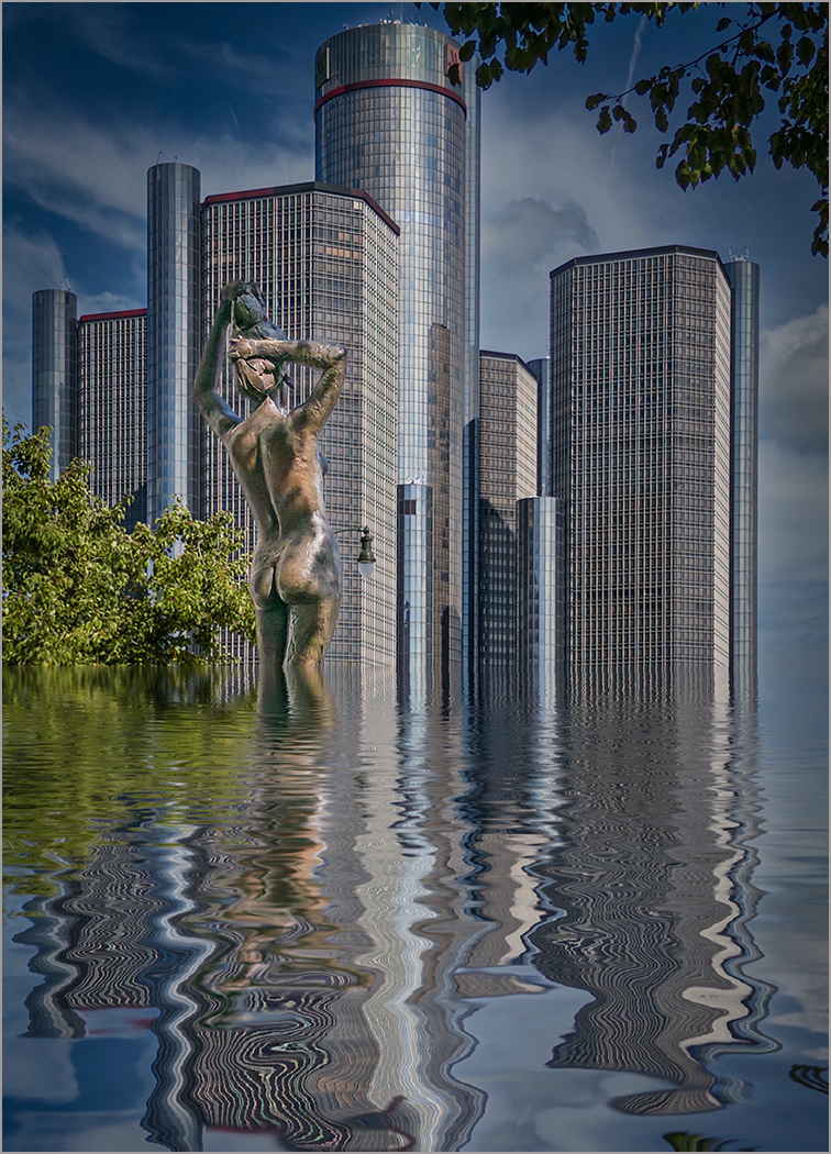 Renaissance Center by Bill Buchanan
