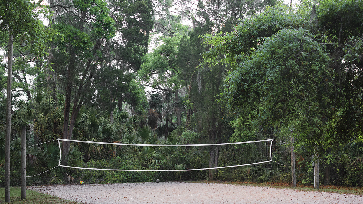 A Volleyball Net by Lance Lewin