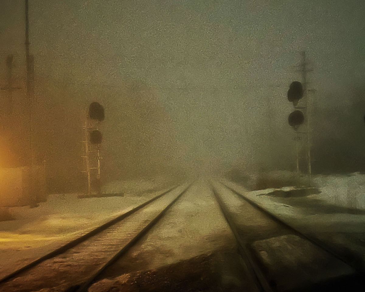 Foggy Night by Dale Yates