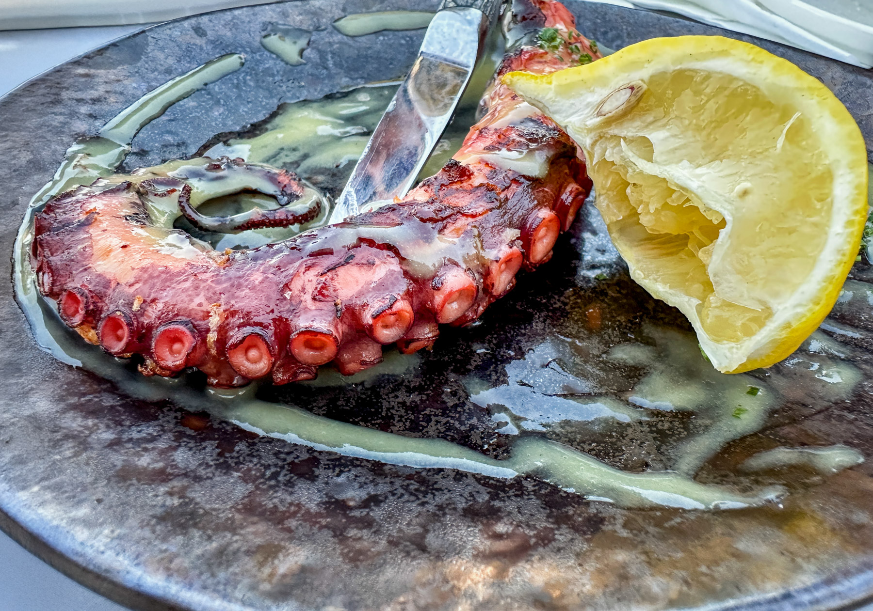 octopus appetizer by Steven Jungerwirth