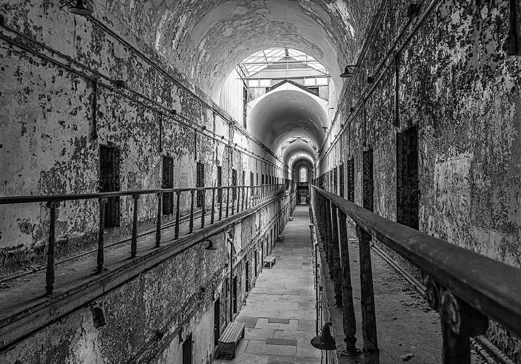 The Eastern State Penitentiary (ESP) in Philadelphia by Charles Walker