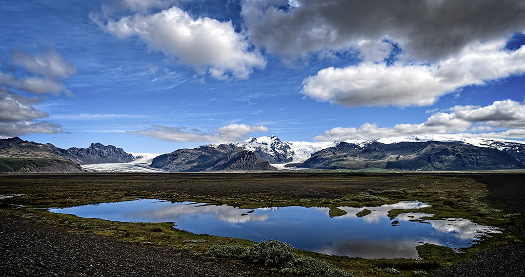 Glaciers of the Vatnajökull Ice Cap by Charles Walker