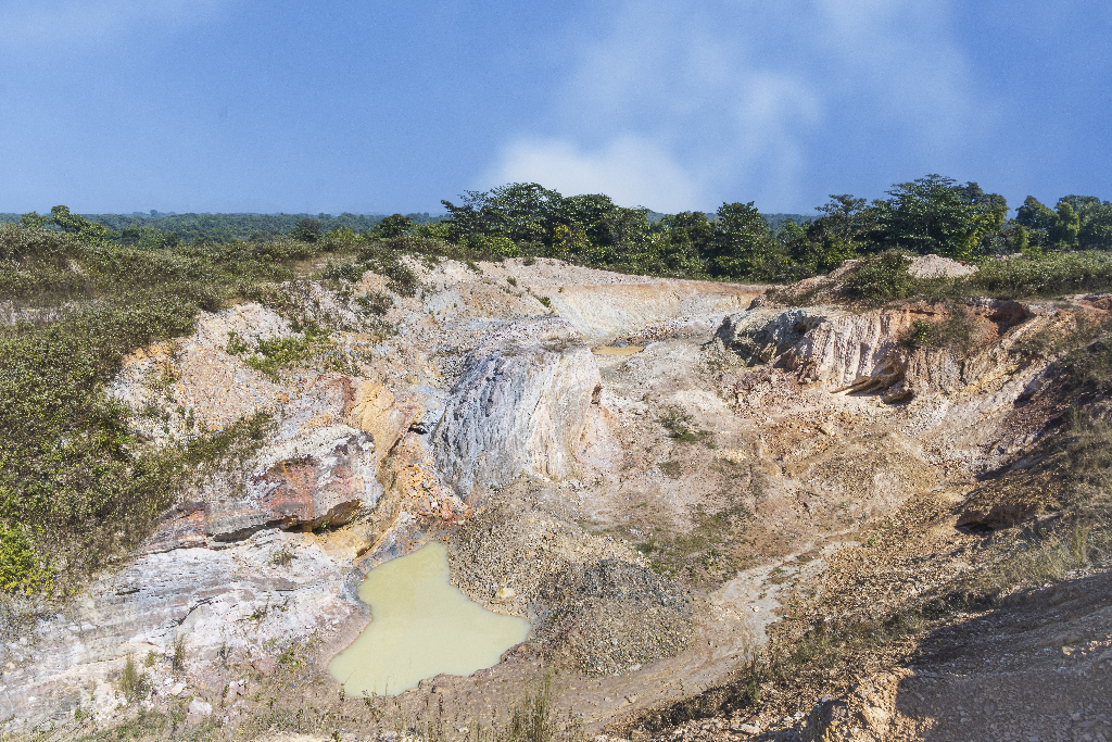 COLORFUL ROCKS OF PURULIA, INDIA by Sanat Kumar Karmakar