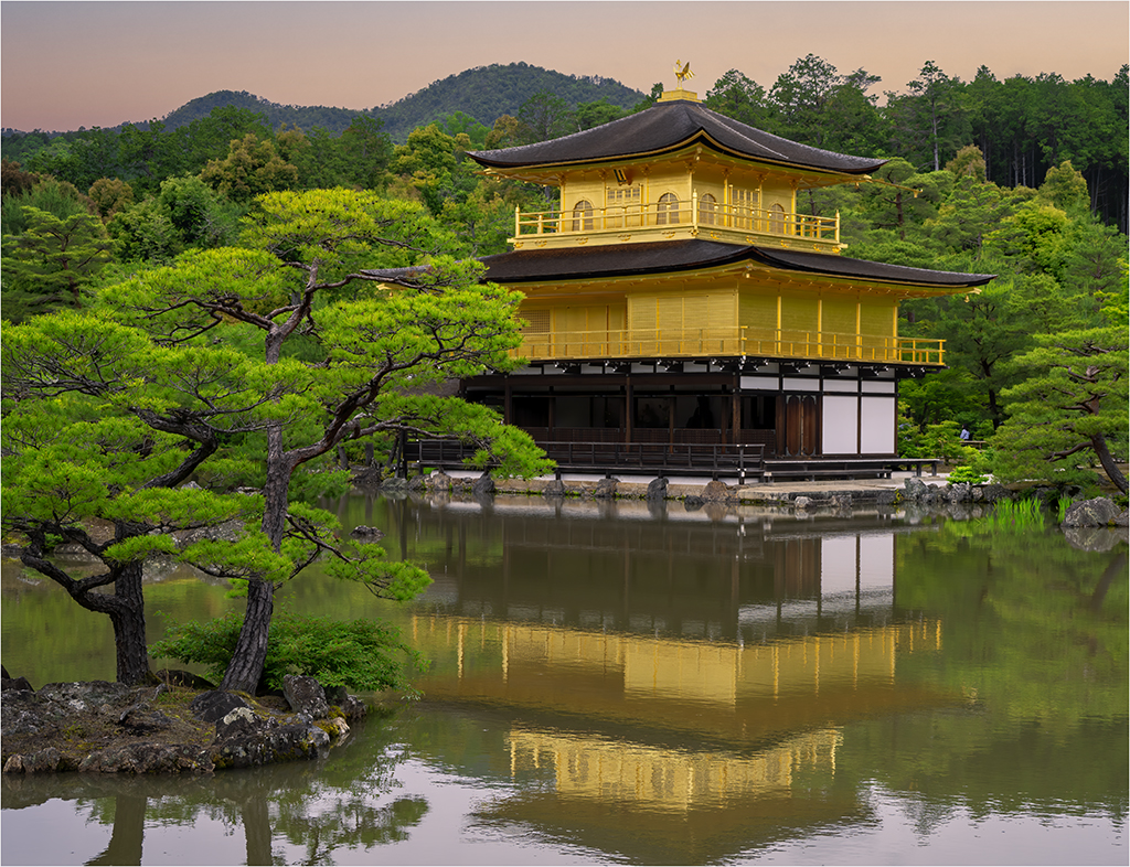 Kinkakuji Temple in Kyoto by Charles Walker
