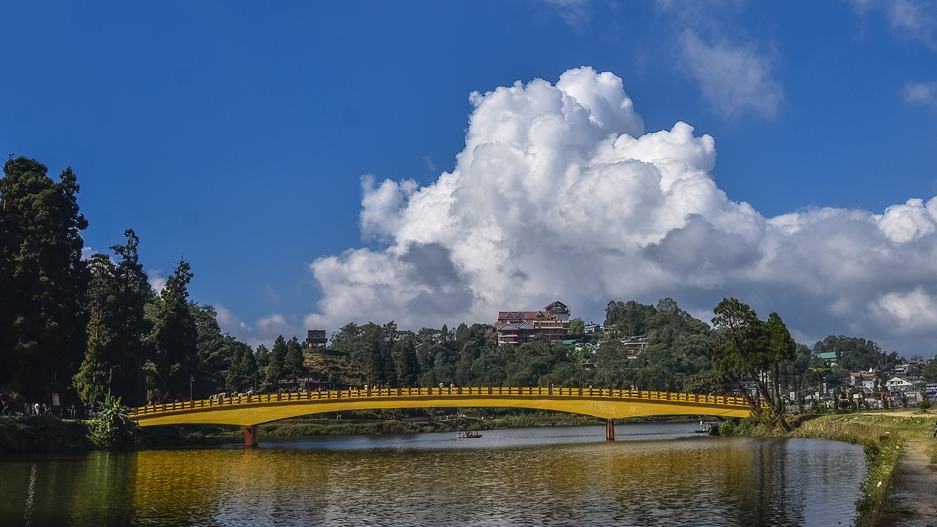 MIRIK LAKE, WB, INDIA by Sanat Kumar Karmakar