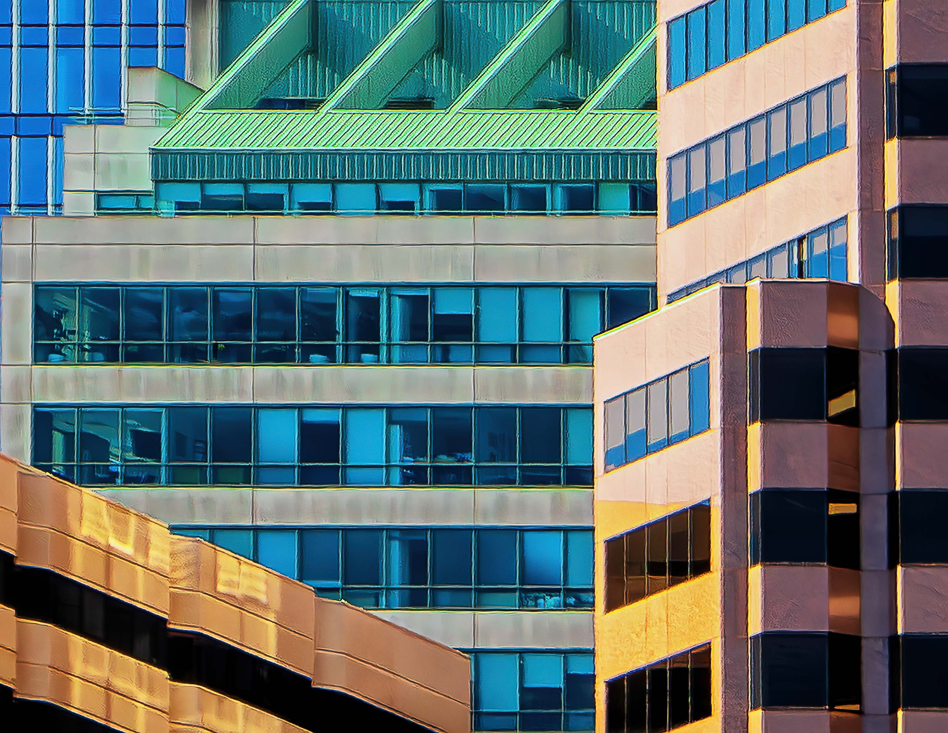 Pastel City by Don Hill