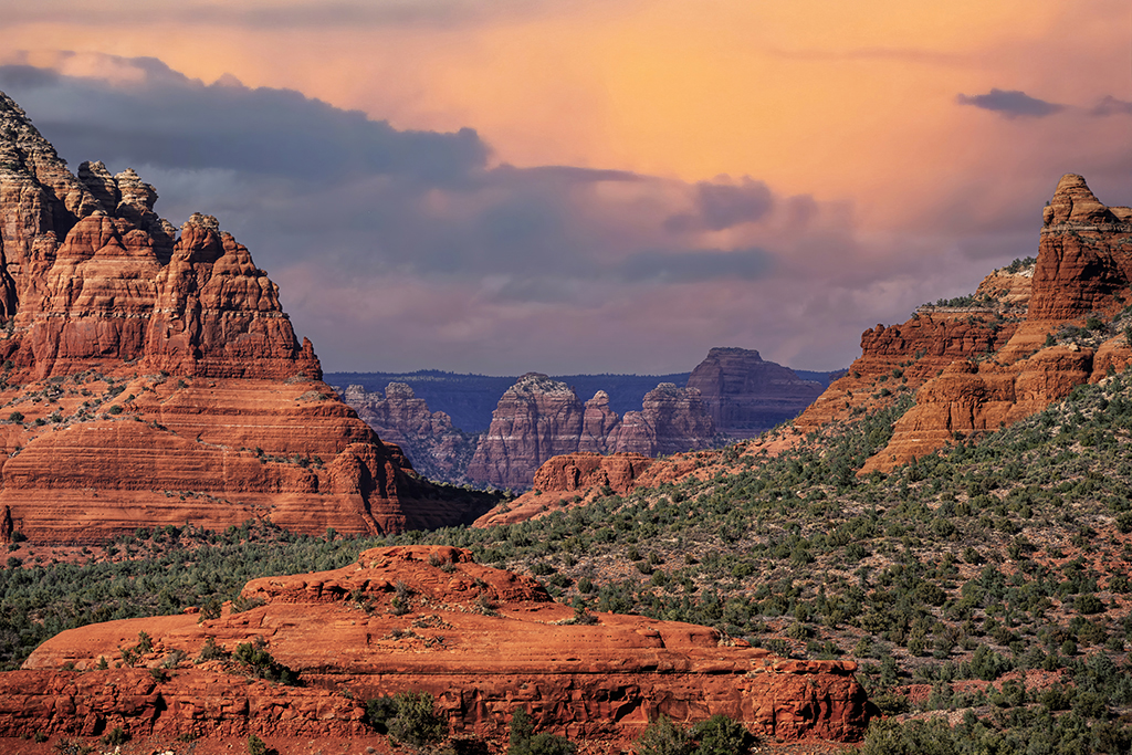 Red Rocks of Sedona by Charles Walker
