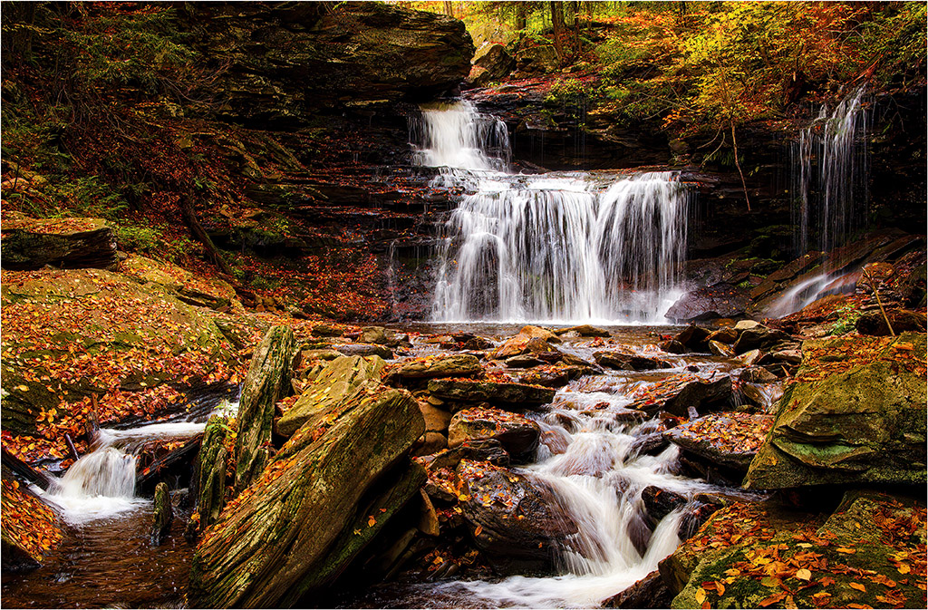 Towanda Falls by Charles Walker