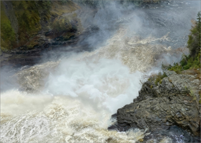  Montmorency Falls, Quebec by Janet Pieper