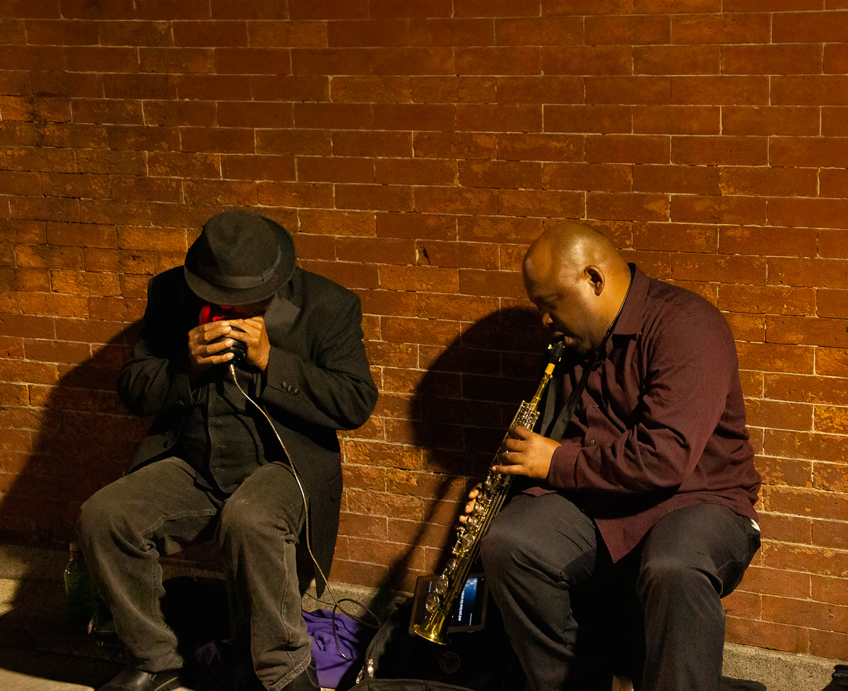 NOLA Street Musicians by Lou McLove